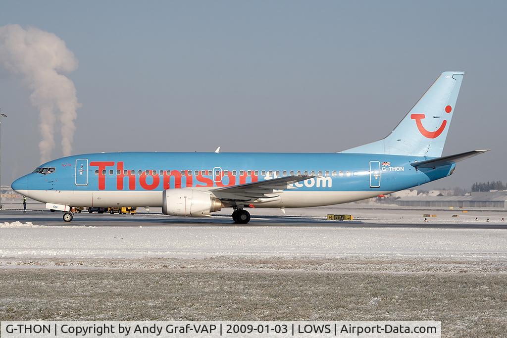 G-THON, 1999 Boeing 737-36N C/N 28596, Thomson 737-300