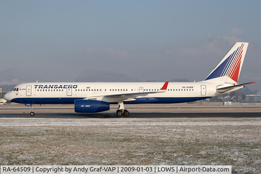 RA-64509, 2006 Tupolev Tu-214 C/N 42305009, Transaero TU214