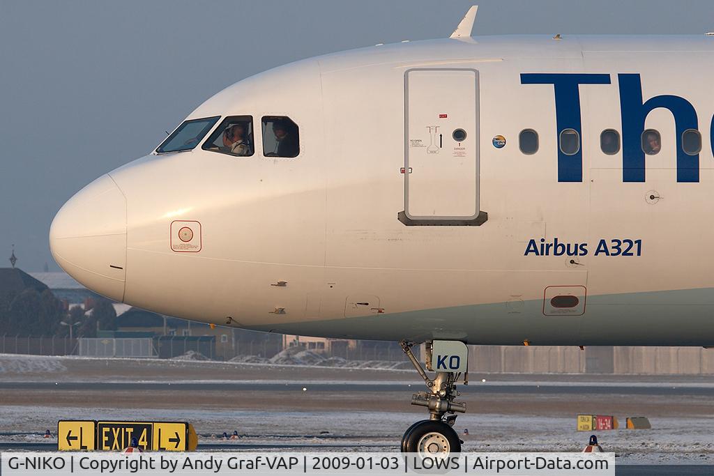 G-NIKO, 2000 Airbus A321-211 C/N 1250, Thpmas Cook A321