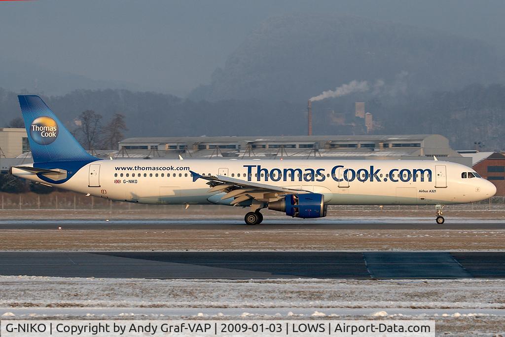 G-NIKO, 2000 Airbus A321-211 C/N 1250, Thomas Cook A321