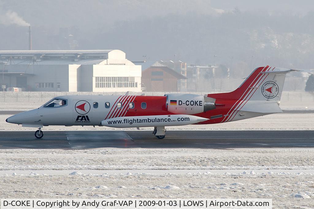 D-COKE, 1981 Gates Learjet 35A C/N 35A-447, Learjet 35