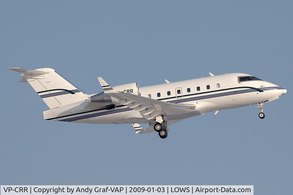 VP-CRR, 1993 Bombardier Challenger 601-3A (CL-600-2B16) C/N 5129, CL-601