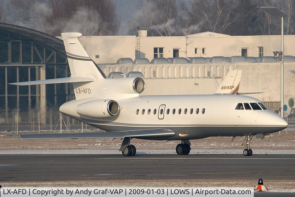 LX-AFD, 2007 Dassault Falcon 900DX C/N 615, Falcon 900