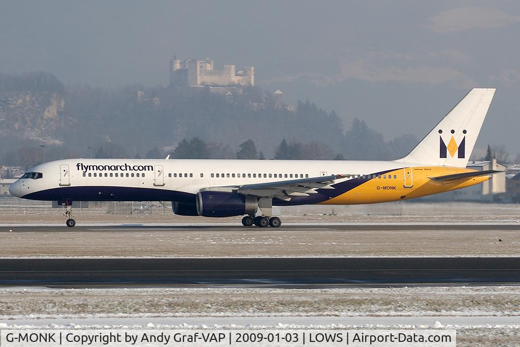 G-MONK, 1988 Boeing 757-2T7 C/N 24105, Monarch 757-200