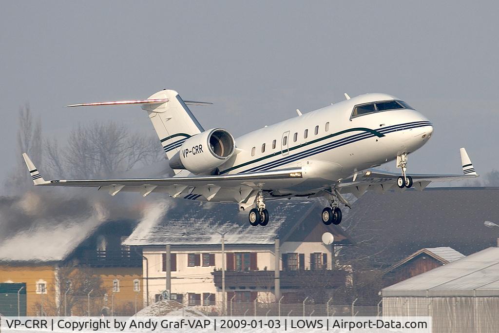 VP-CRR, 1993 Bombardier Challenger 601-3A (CL-600-2B16) C/N 5129, CL-601