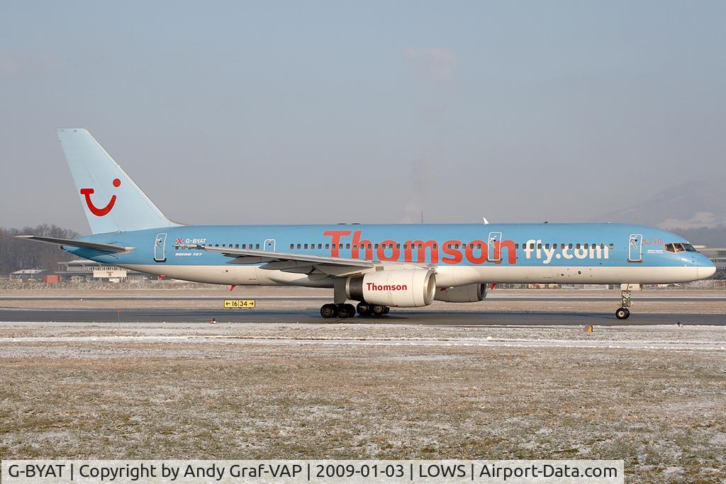 G-BYAT, 1994 Boeing 757-204 C/N 27208, Thomson 757-200