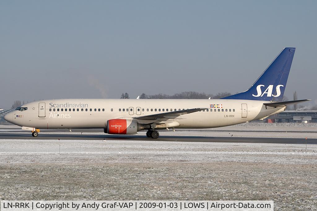 LN-RRK, 2002 Boeing 737-883 C/N 32278, Scandinavian Airlines 737-800