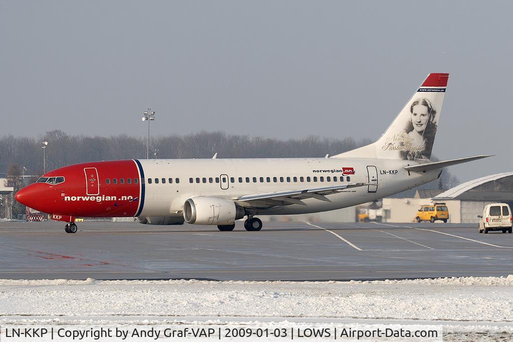 LN-KKP, 1991 Boeing 737-3M8 C/N 25040, Norwegian 737-300