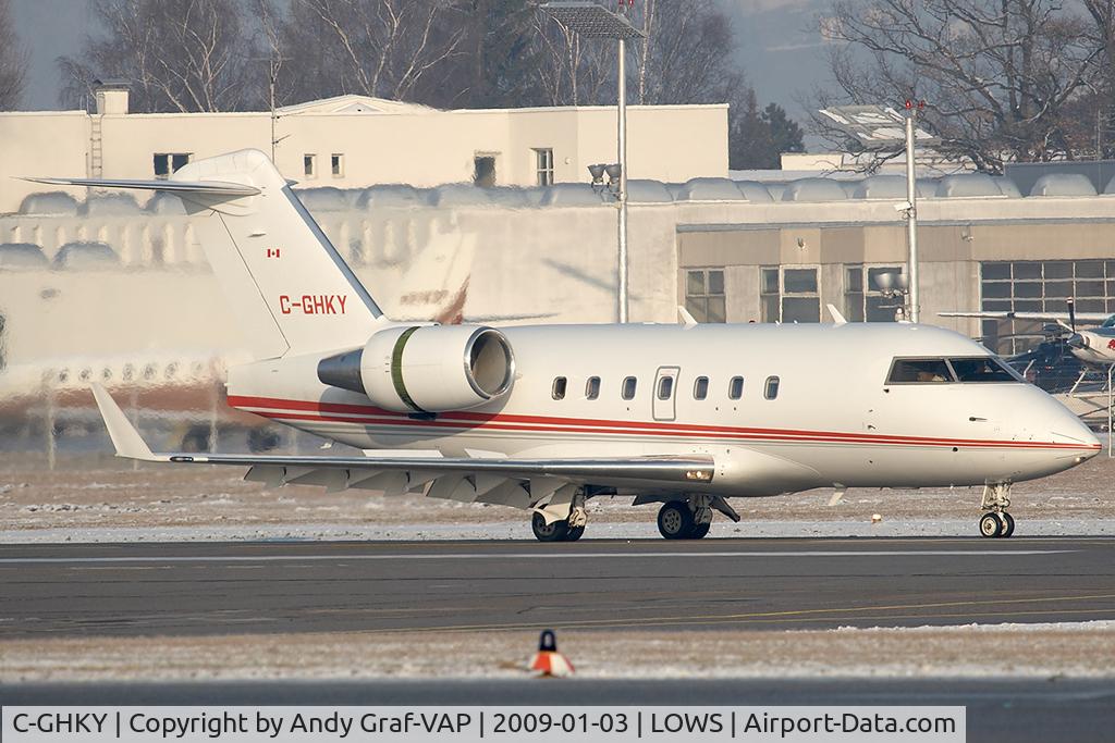 C-GHKY, 1997 Canadair Challenger 604 (CL-600-2B16) C/N 5343, CL-605