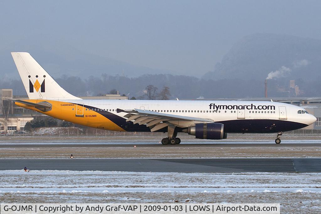 G-OJMR, 1991 Airbus A300B4-605R C/N 605, Monarch A300-600
