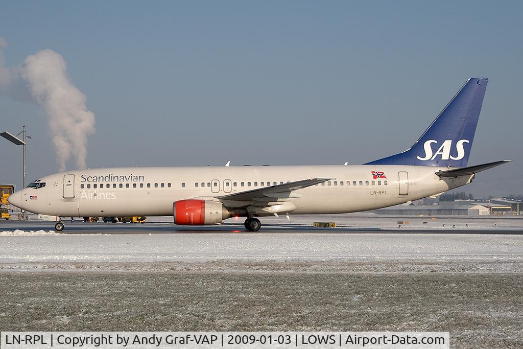 LN-RPL, 2000 Boeing 737-883 C/N 30469, Scandinavian Airlines 737-800