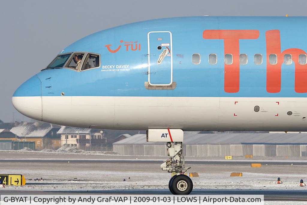 G-BYAT, 1994 Boeing 757-204 C/N 27208, Thomson 757-200