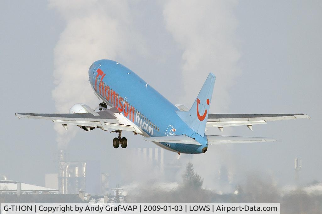 G-THON, 1999 Boeing 737-36N C/N 28596, Thomson 737-300