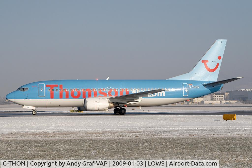 G-THON, 1999 Boeing 737-36N C/N 28596, Thomson 737-300