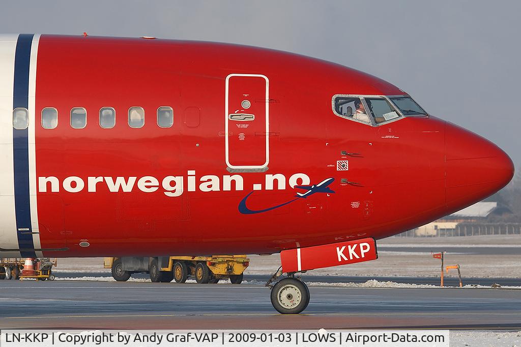 LN-KKP, 1991 Boeing 737-3M8 C/N 25040, Norwegian 737-300