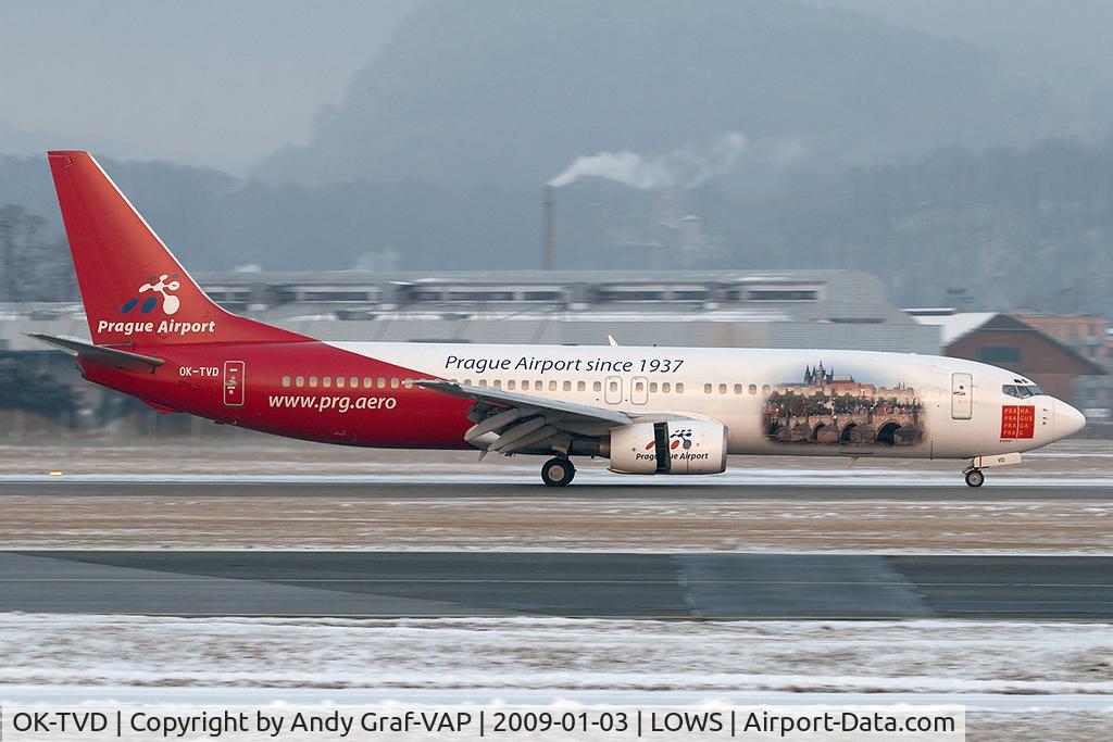 OK-TVD, 1999 Boeing 737-86N C/N 28595, Travelservice 737-800