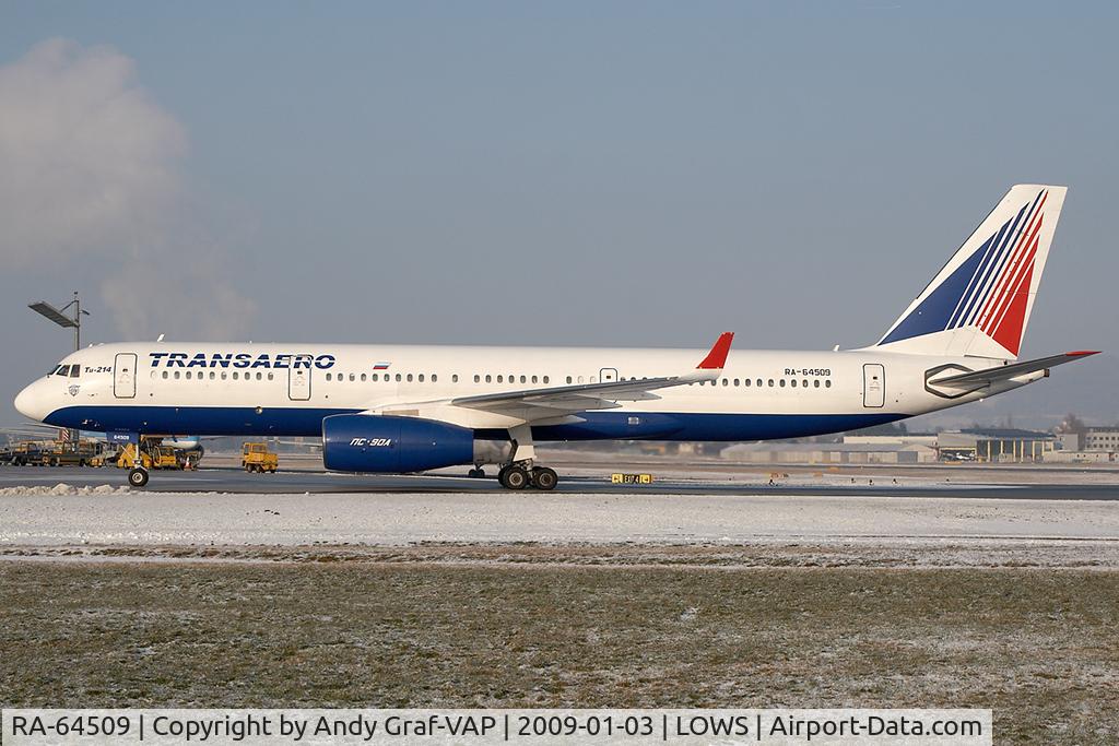 RA-64509, 2006 Tupolev Tu-214 C/N 42305009, Transavia TU214