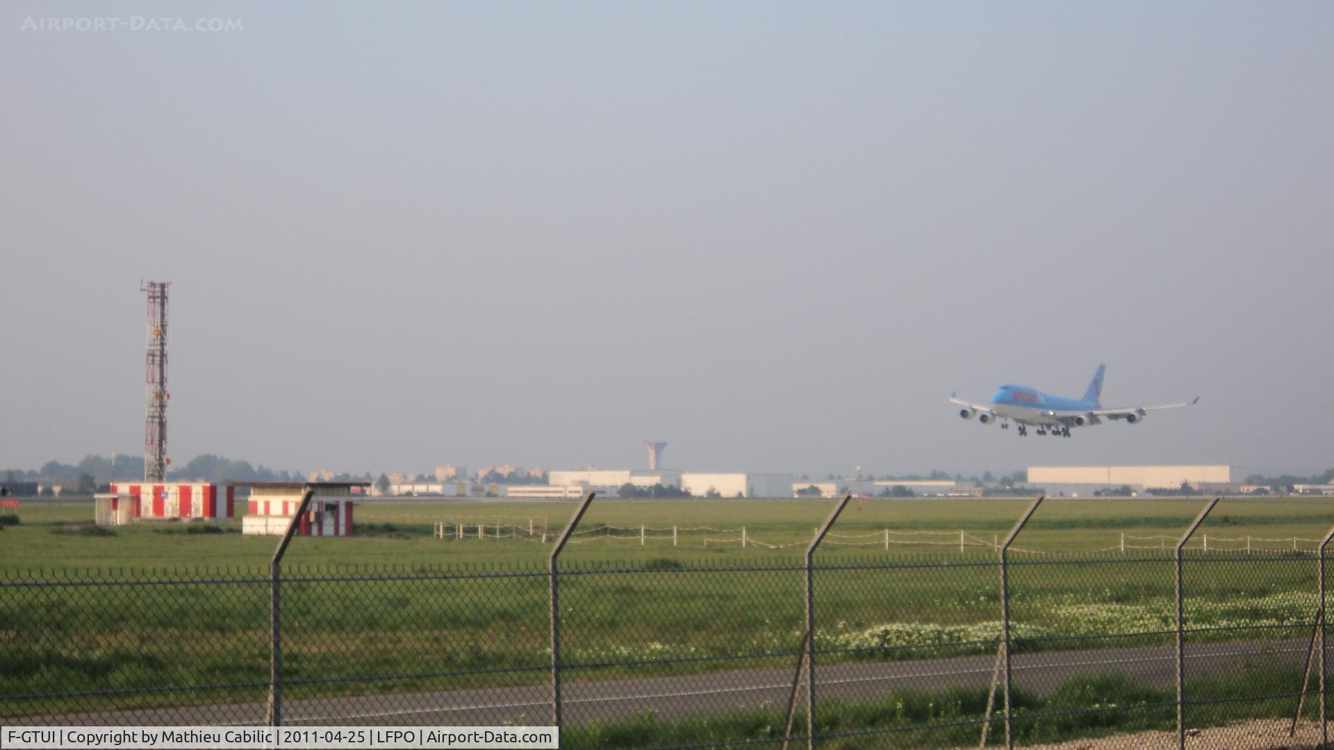 F-GTUI, 1992 Boeing 747-422 C/N 26875, Boeing 747-422 final runway 06