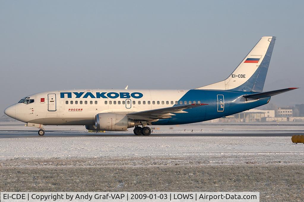 EI-CDE, 1991 Boeing 737-548 C/N 25115, Pulkovo Aviation 737-500