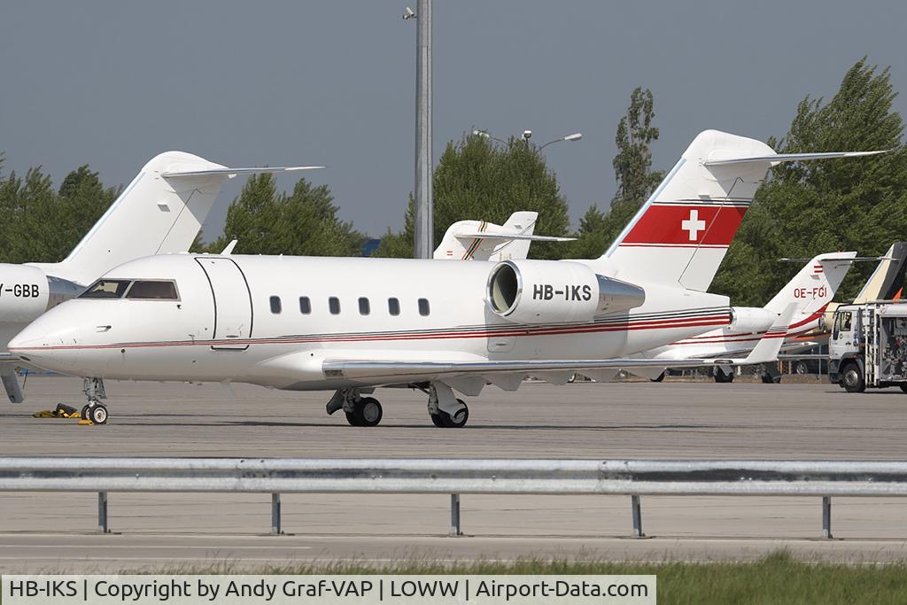 HB-IKS, 1989 Canadair Challenger 601-3A (CL-600-2B16) C/N 5042, CL-600