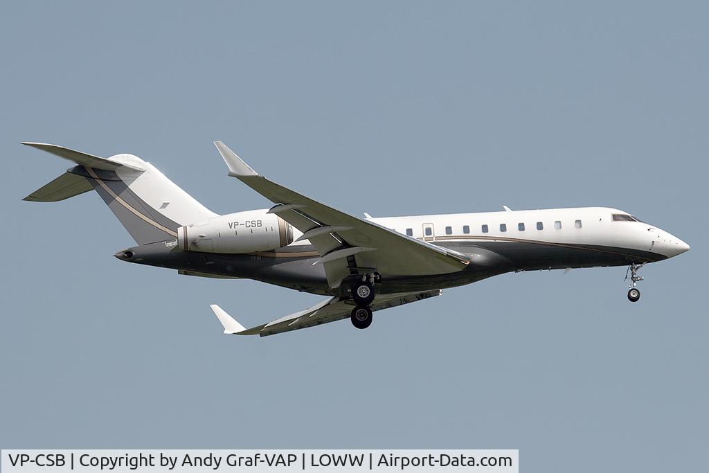 VP-CSB, 2007 Bombardier BD-700-1A11 Global 5000 C/N 9263, BD700
