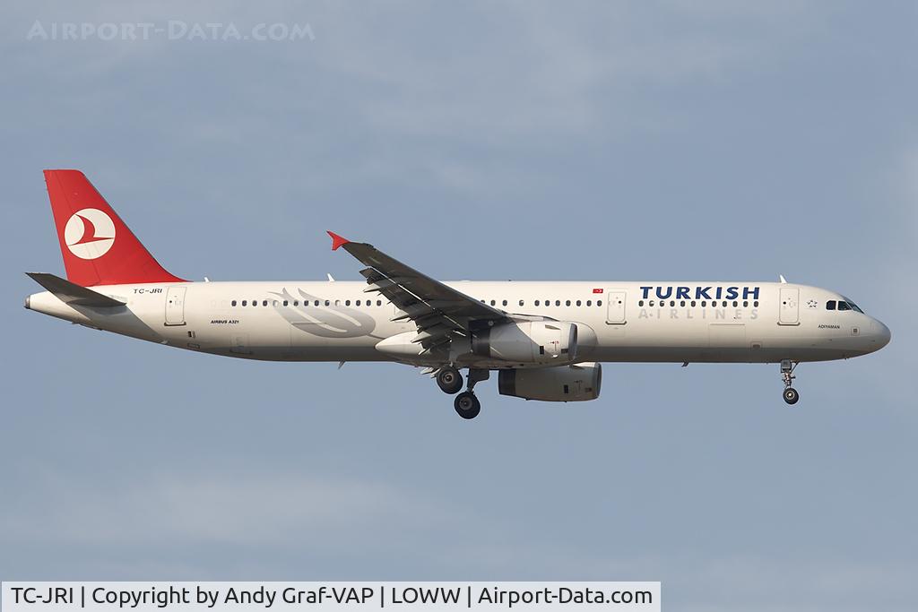 TC-JRI, 2008 Airbus A321-231 C/N 3405, Turkish Airlines A321