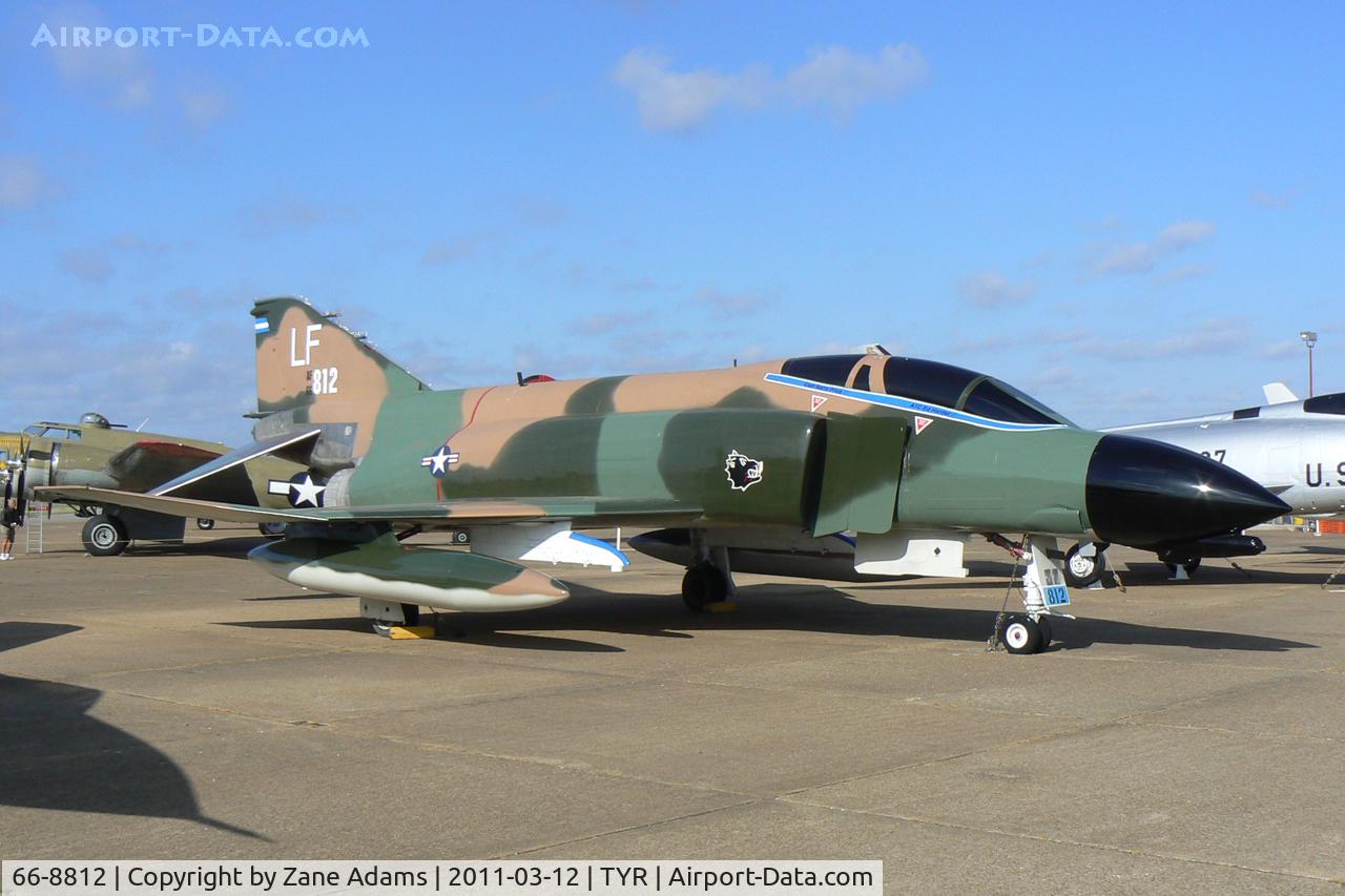 66-8812, 1966 McDonnell F-4D Phantom II C/N 2799, On display at the Historic Aviation Memorial Museum - Tyler, Texas