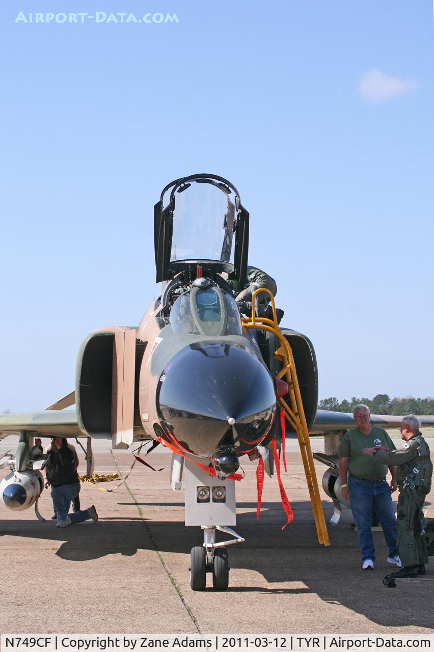 N749CF, 1965 McDonnell F-4D Phantom II C/N 1813 (65-0749), The Collings Foundation F-4D joins the bombers at a tour stop for the first time at the Historic Aviation Memorial Museum - Tyler, Texas