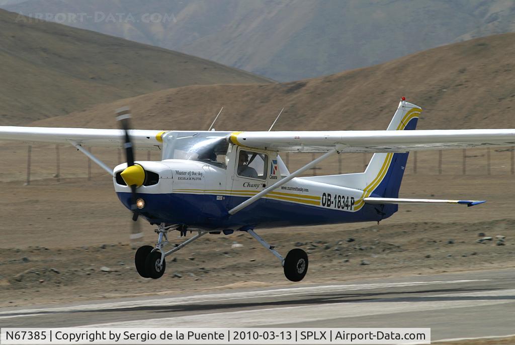 N67385, 1978 Cessna 152 C/N 15281801, New registration in Peru OB-1834P