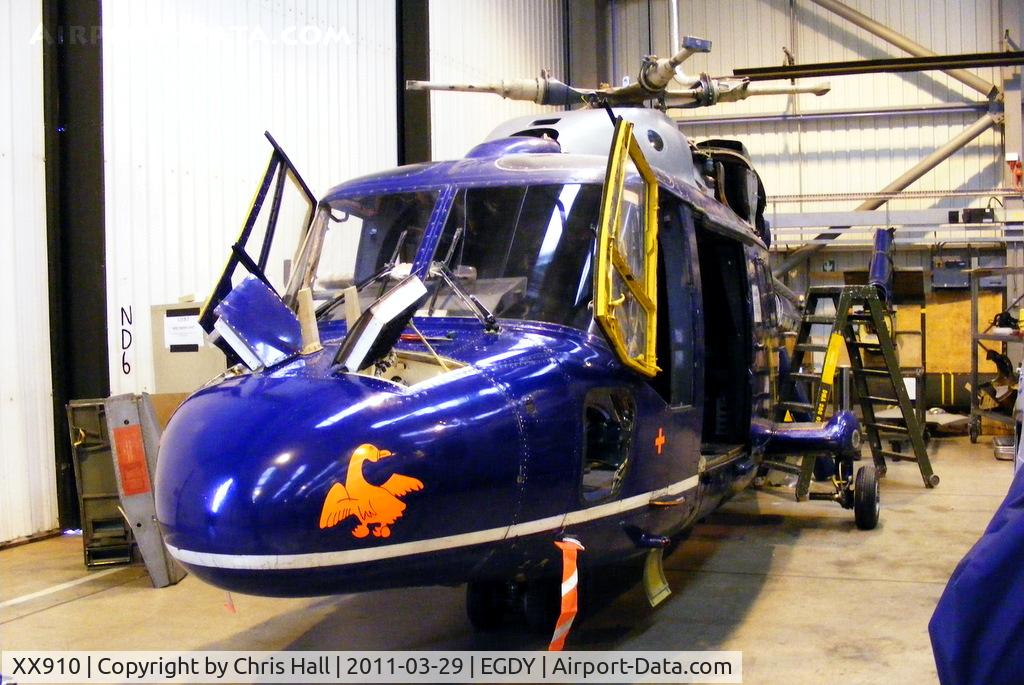 S-142, Westland Lynx Mk.80 C/N 142, formerly at IHM Weston-super-Mare. wearing Danish Navy serial S-142