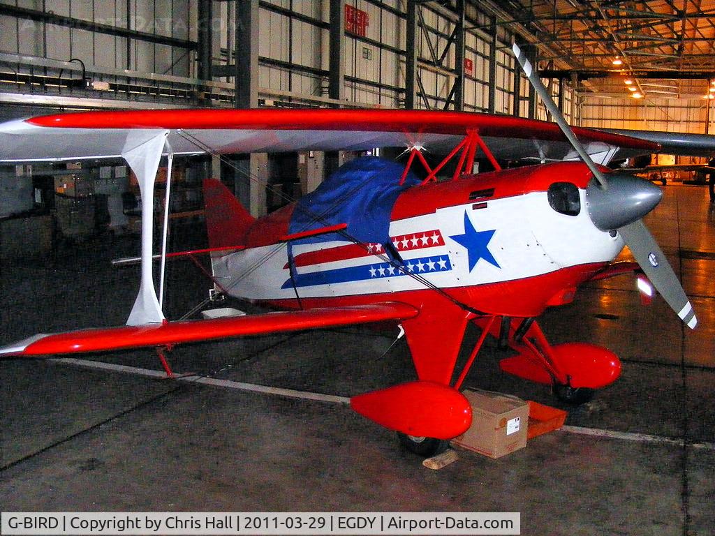 G-BIRD, 1978 Pitts S-1D Special C/N 707H, inside the 727 NAS Hangar