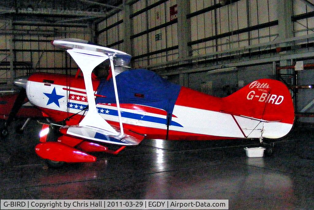 G-BIRD, 1978 Pitts S-1D Special C/N 707H, inside the 727 NAS Hangar