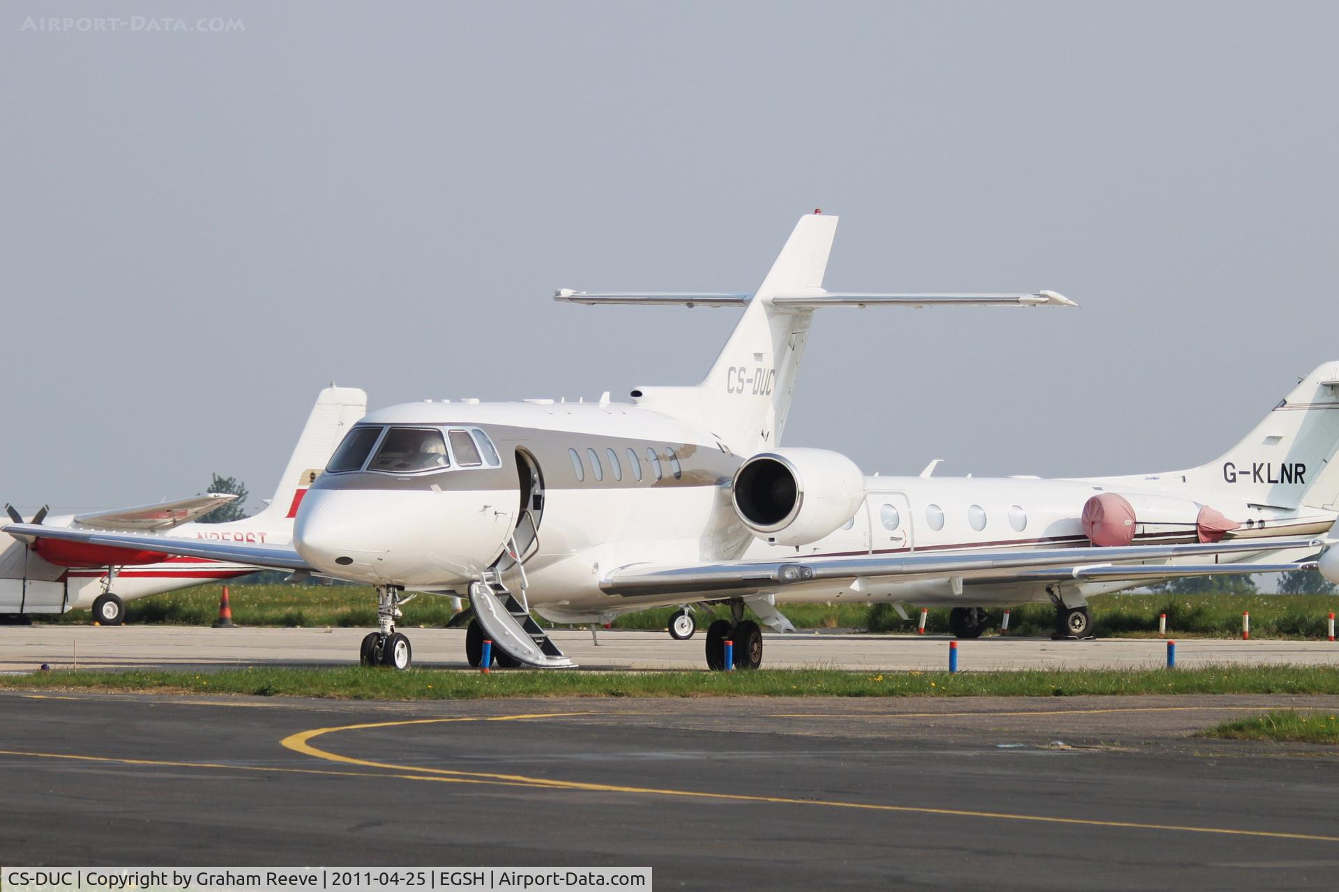 CS-DUC, 2008 Hawker Beechcraft 750 C/N HB-06, Parked at Norwich.