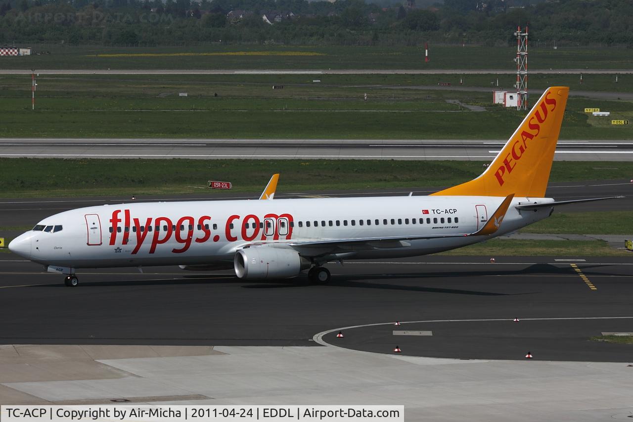 TC-ACP, 2010 Boeing 737-82R C/N 40697, Pegasus Airlines, Name: Derin
