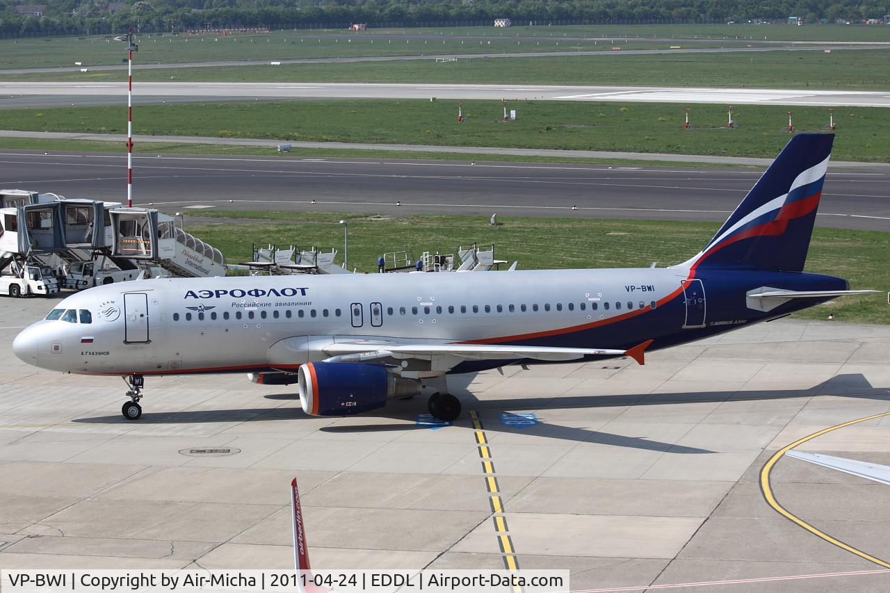 VP-BWI, 2004 Airbus A320-214 C/N 2163, Aeroflot, Name: A. Glazunov