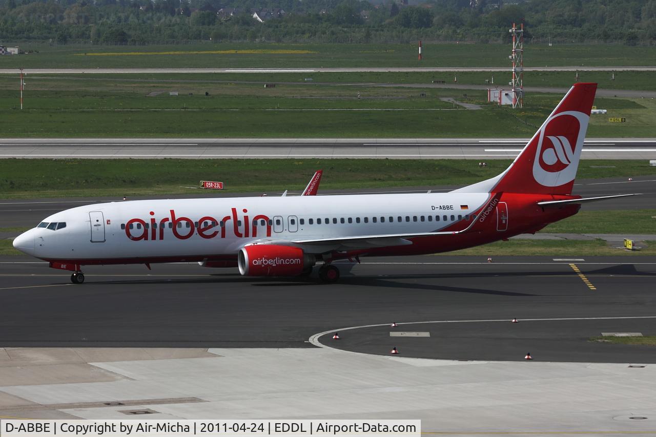 D-ABBE, 2002 Boeing 737-86J C/N 30881, Air Berlin