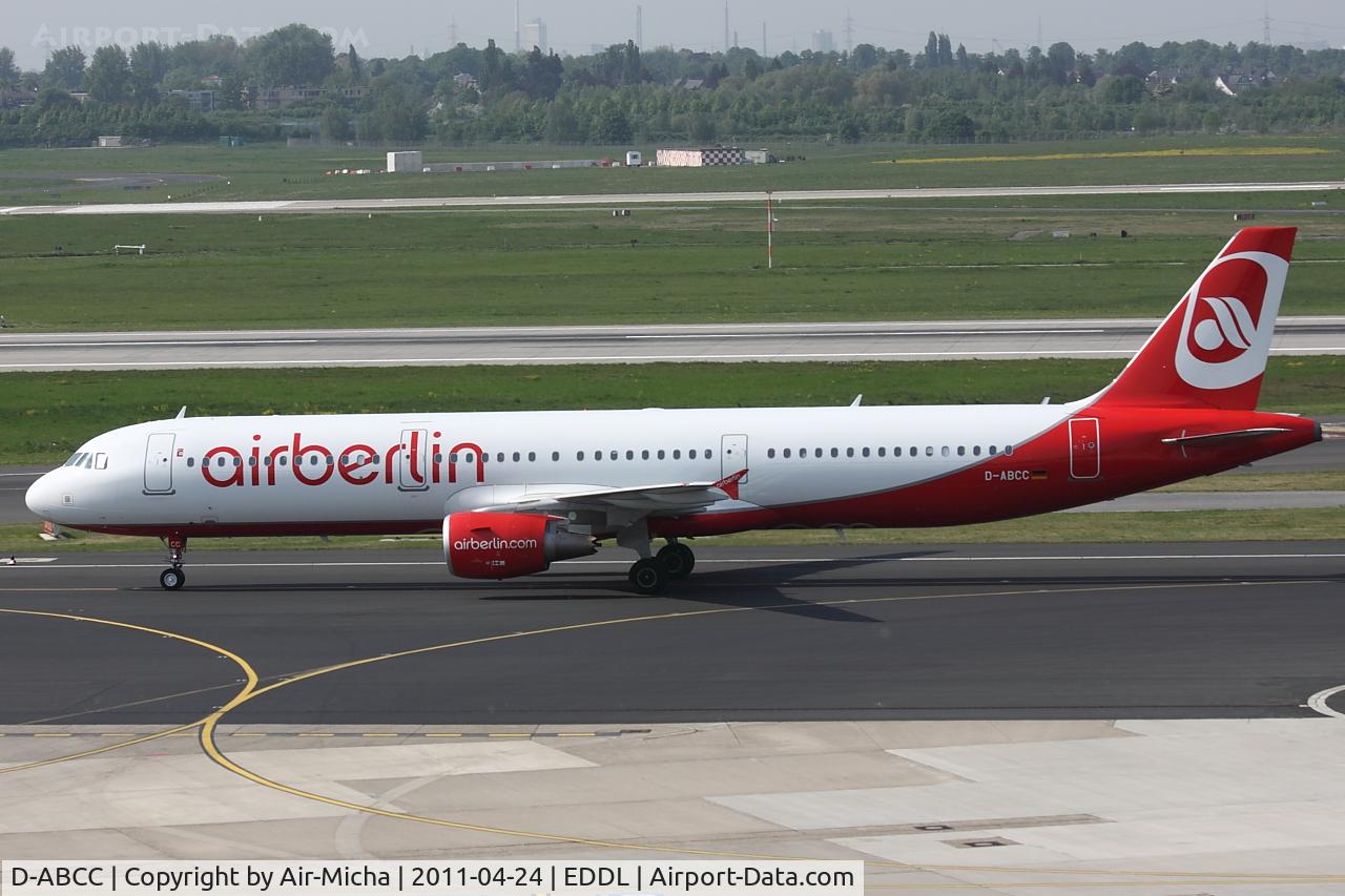 D-ABCC, 2010 Airbus A321-211 C/N 4334, Air Berlin