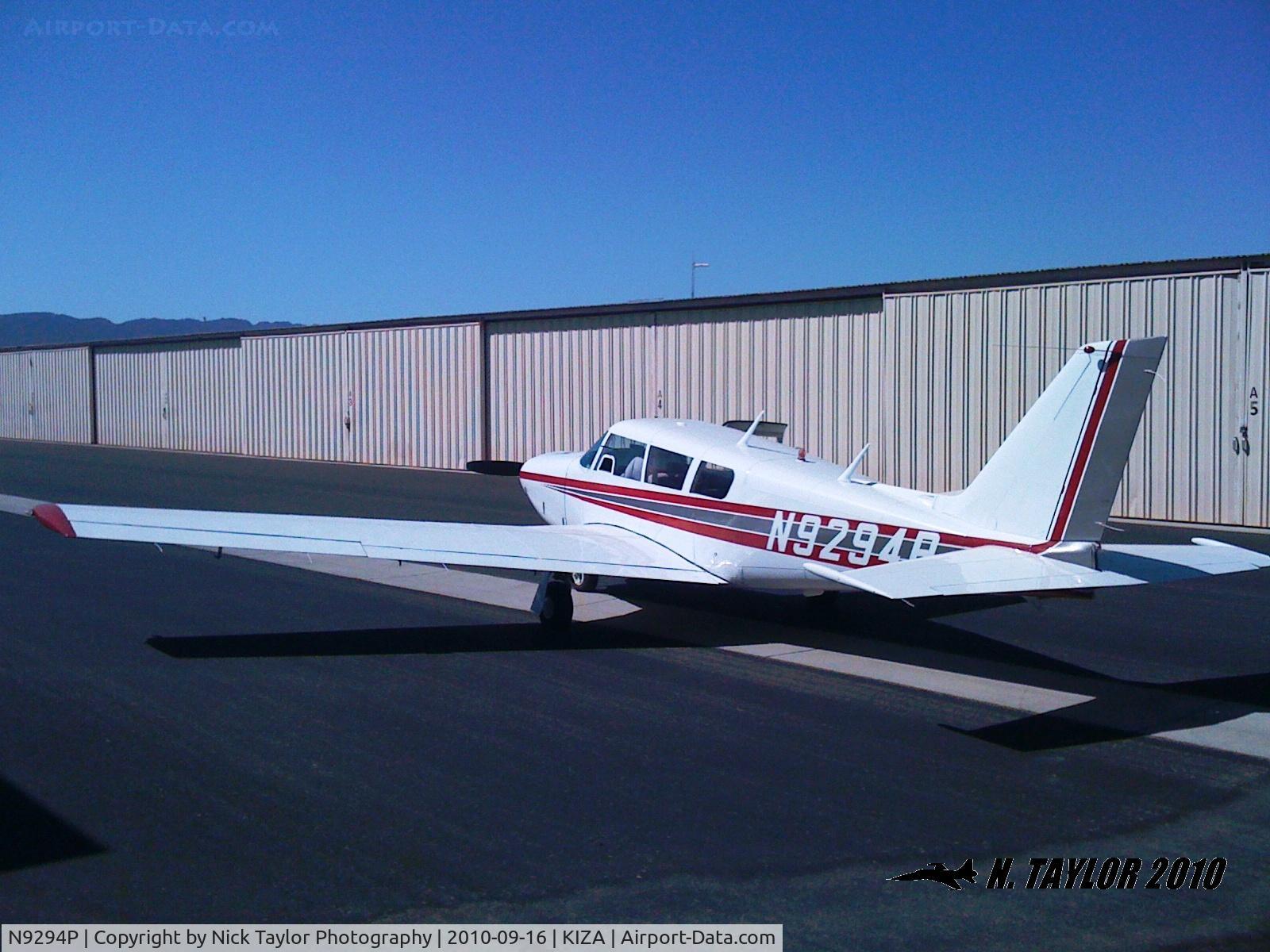 N9294P, 1968 Piper PA-24-260 Comanche C/N 24-4793, Preparing to depart for RNO