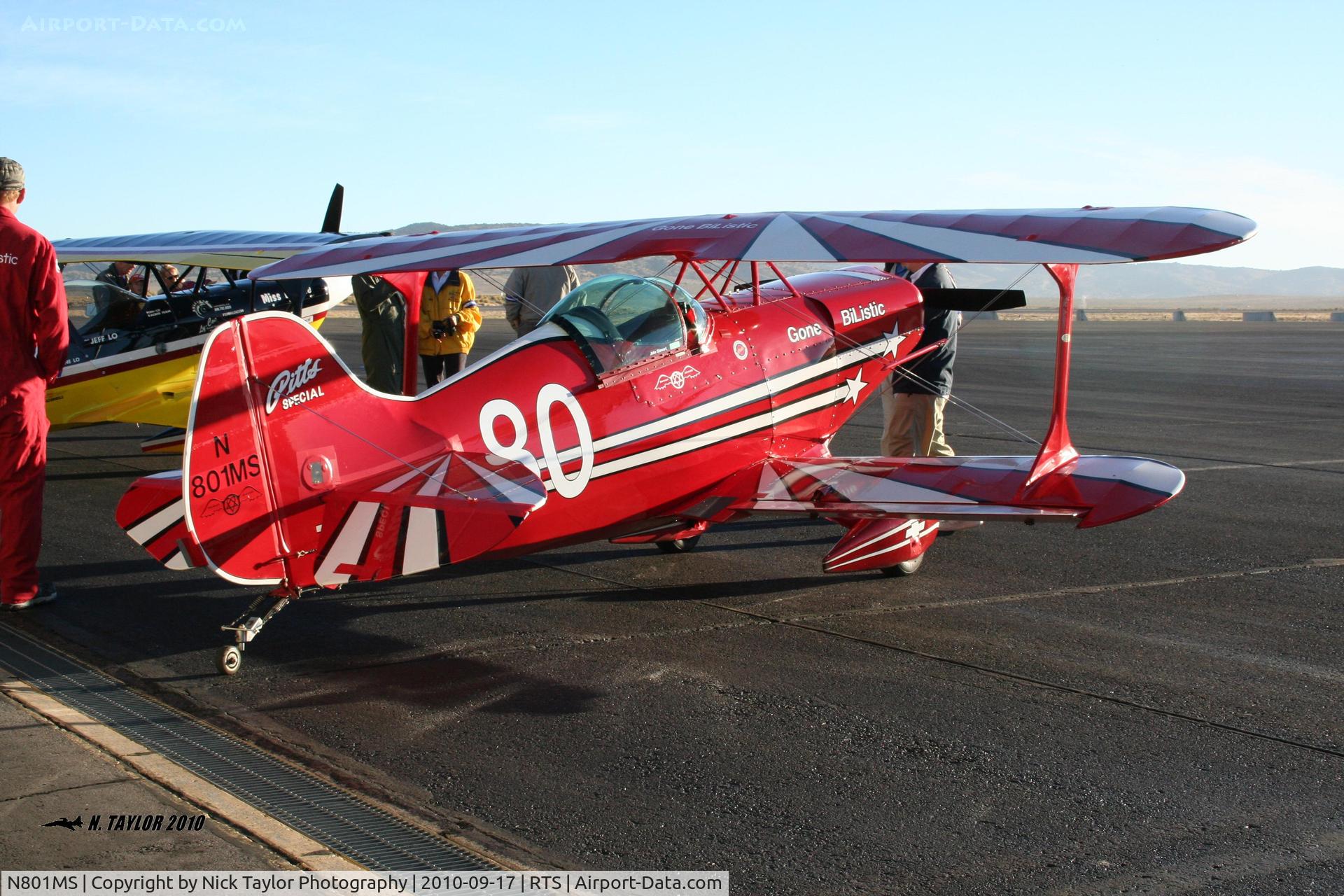 N801MS, 1972 Pitts S-1 Special C/N 585H, Gone Bilistic getting ready to go race