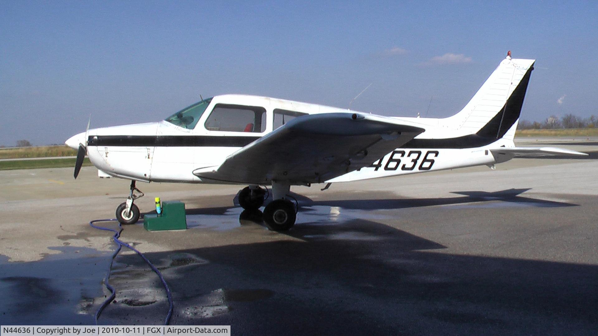 N44636, 1974 Piper PA-28-151 C/N 28-7415691, Just arrived