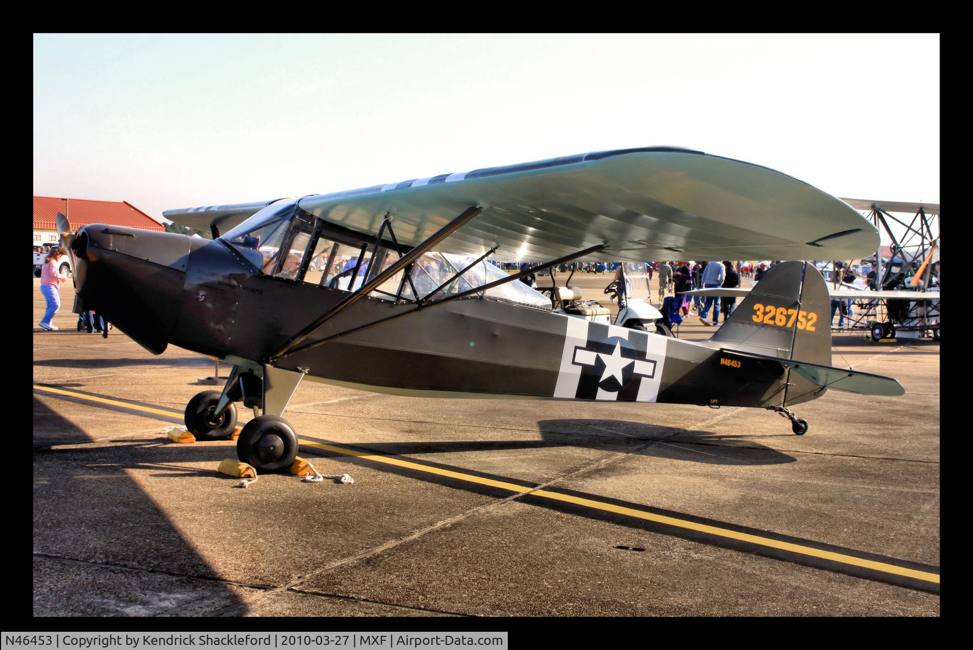 N46453, 1944 Taylorcraft DCO-65 C/N L-6317, 1944 Taylorcraft DCO-65 C/N L-6317