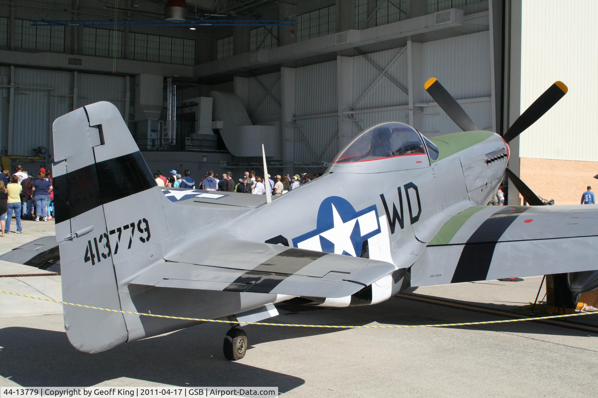 44-13779, 1944 North American P-51D Mustang C/N 109-27412, taken at Wing over Wayne 2011