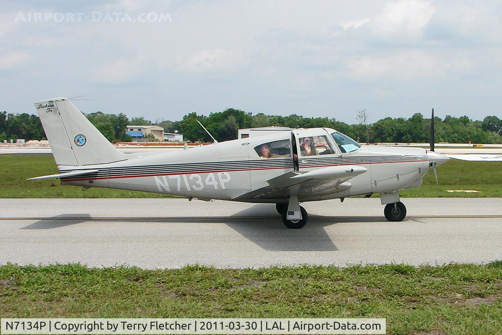 N7134P, 1960 Piper PA-24-250 Comanche C/N 24-2299, 2011 Sun n Fun -  Lakeland Florida