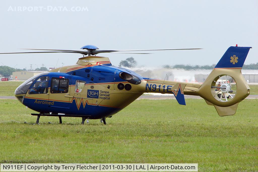 N911EF, 2005 Eurocopter EC-135T-2 C/N 0382, On Medical Standby - 2011 Sun n Fun -  Lakeland Florida