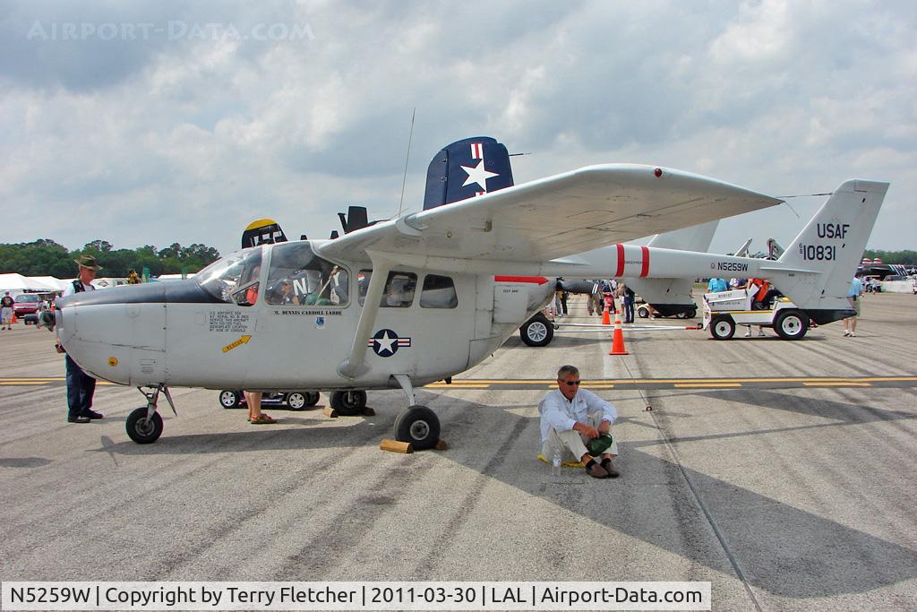 N5259W, 1968 Cessna M337B (O-2A) Super Skymaster C/N 337M-0196 (68-10831), 2011 Sun n Fun -  Lakeland Florida