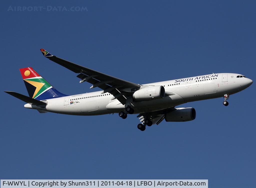 F-WWYL, 2011 Airbus A330-243 C/N 1223, C/n 1223 - To be ZS-SXX