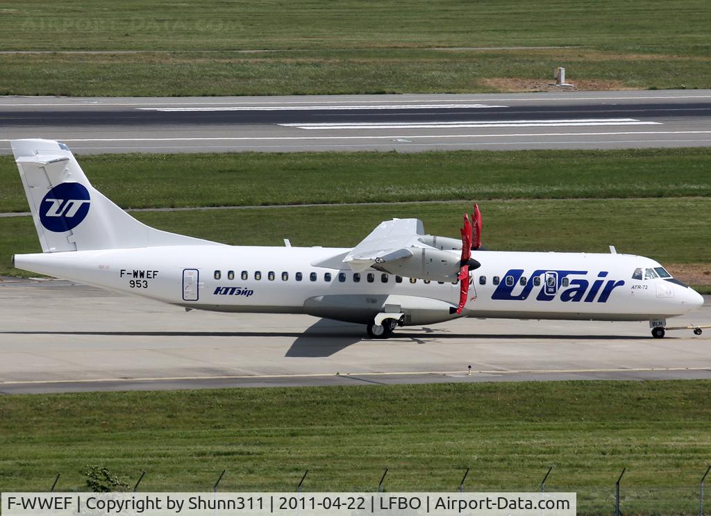 F-WWEF, 1995 ATR 42-420 C/N 487, C/n 953 - To be VQ-BLH