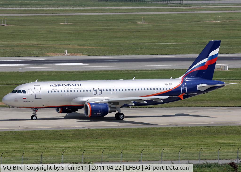 VQ-BIR, 2011 Airbus A320-214 C/N 4625, Delivery day...