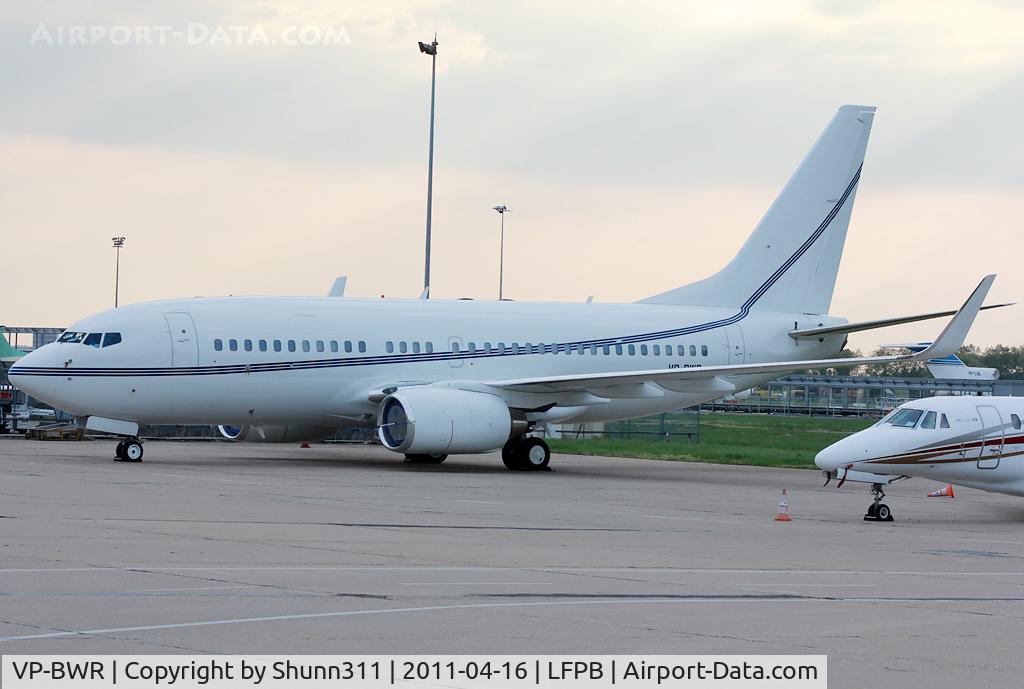 VP-BWR, 1999 Boeing 737-79T BBJ C/N 29317, Parked...