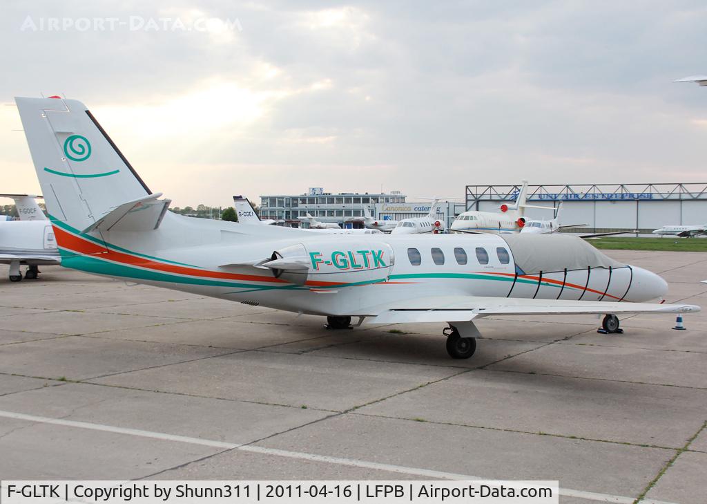 F-GLTK, 1989 Cessna 550 Citation II C/N 550-0609, Parked...